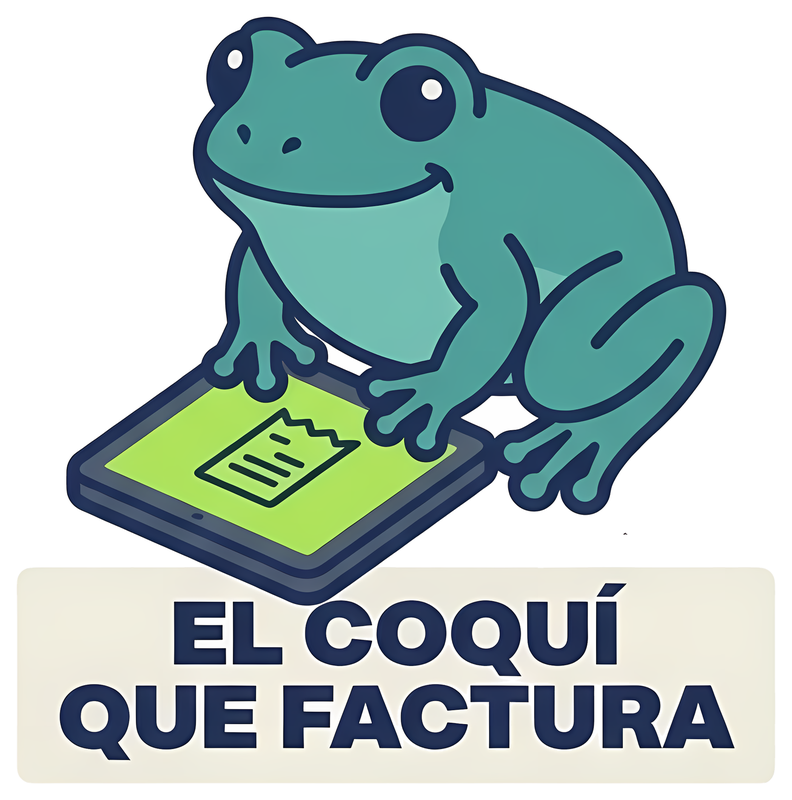 Sticker de Wupli: El coquí que factura