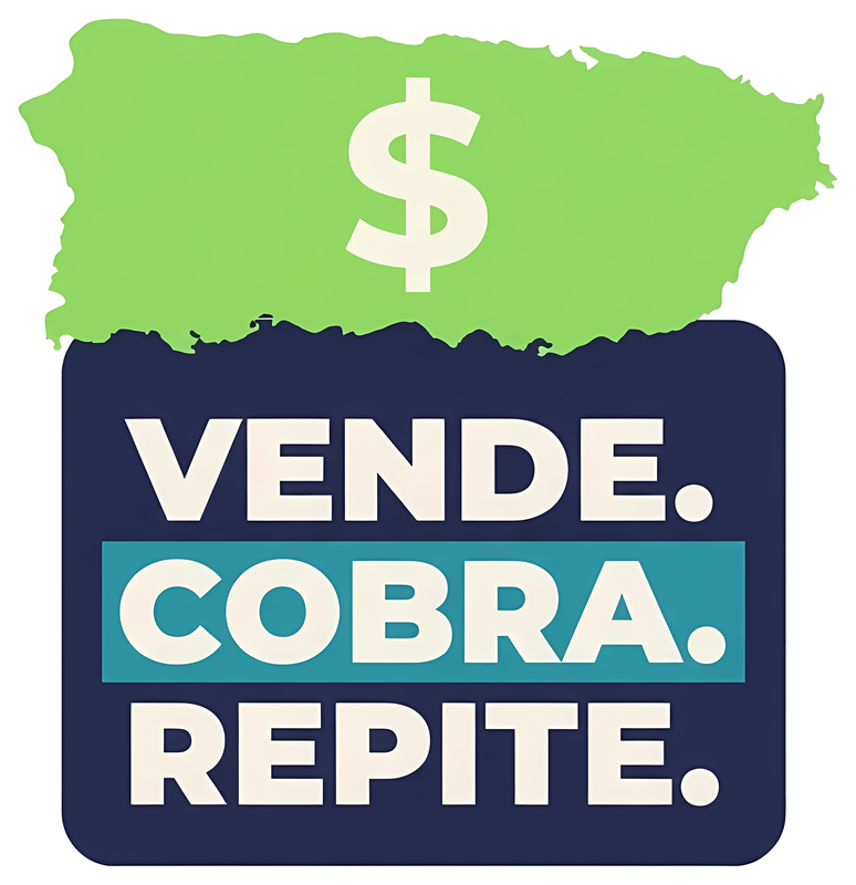 Sticker de Wupli: Vende. Cobra. Repite.